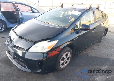 2013 Toyota Prius Two из США, поврежденный, VIN JTDKN3DU2D0354486
